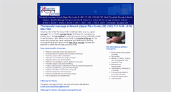 Desktop Screenshot of amassageforfitness.com